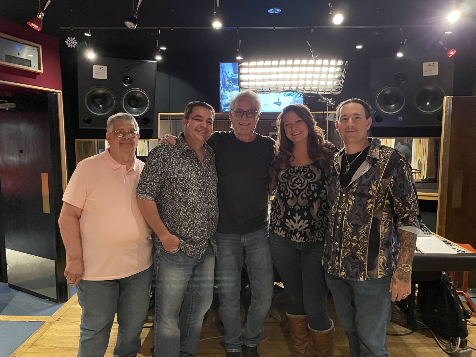 U-Foria Band in Nashville's Blackbird Studio